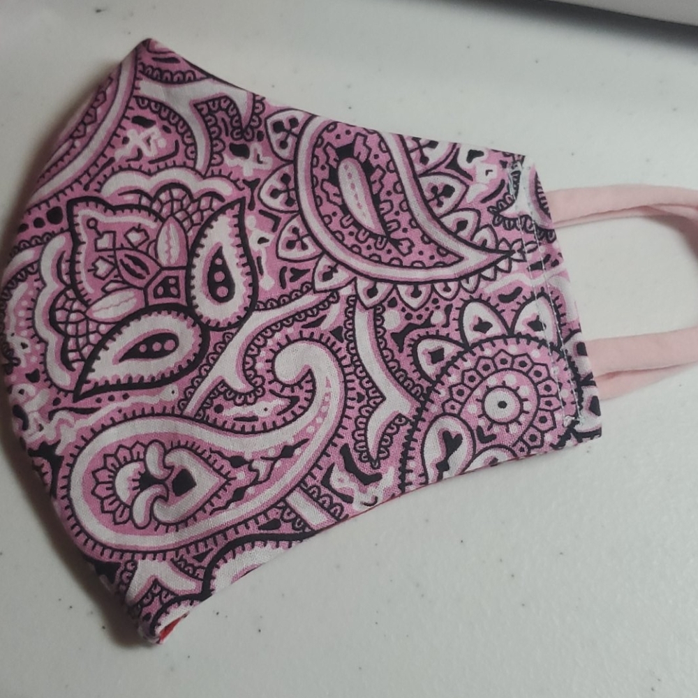 Paisley and Pups Face Mask